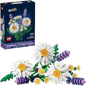 $9.99* | 133-Pc LEGO Botanicals Daisies Building Toy at Amazon